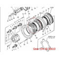 Shantui SD22 Bulldozer Getriebezahnkranz 154-15-32610